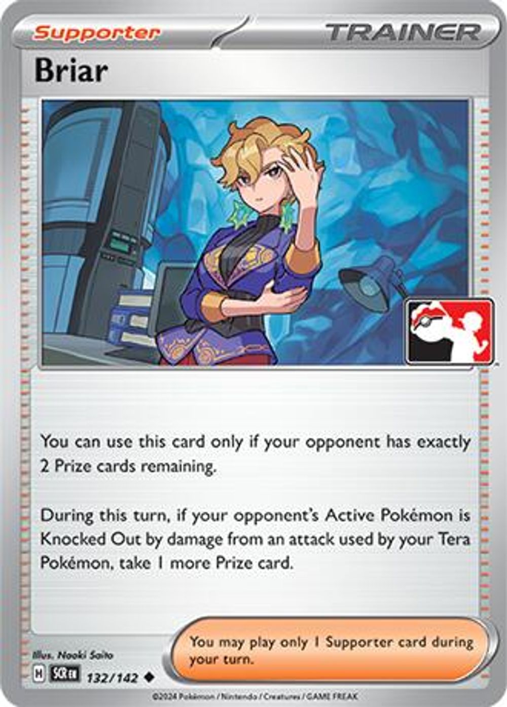 Briar - 132/142 — Prize Pack Series Cards