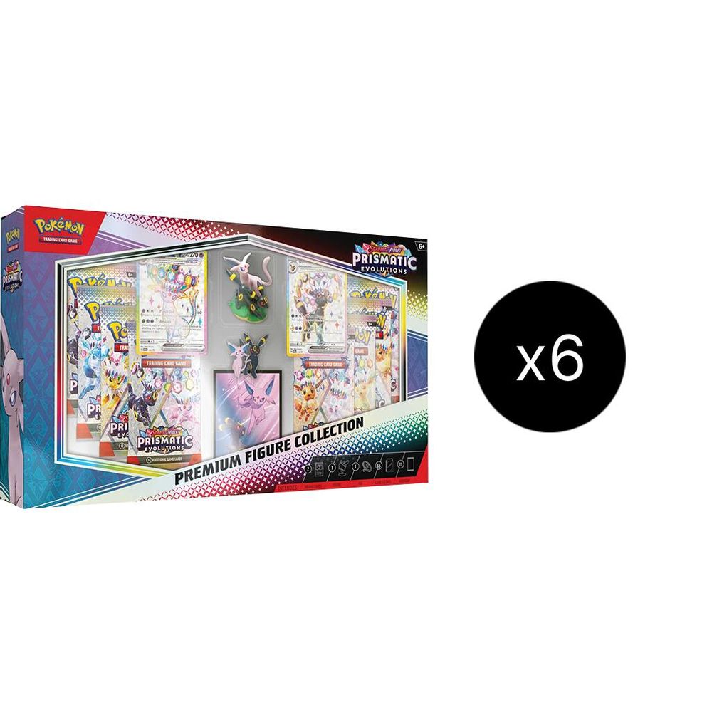 Prismatic Evolutions Premium Figure Collection Case — SV: Prismatic Evolutions