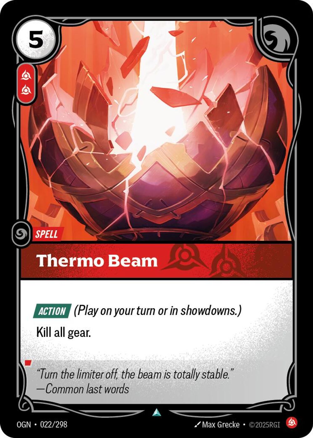 Thermo Beam — Origins