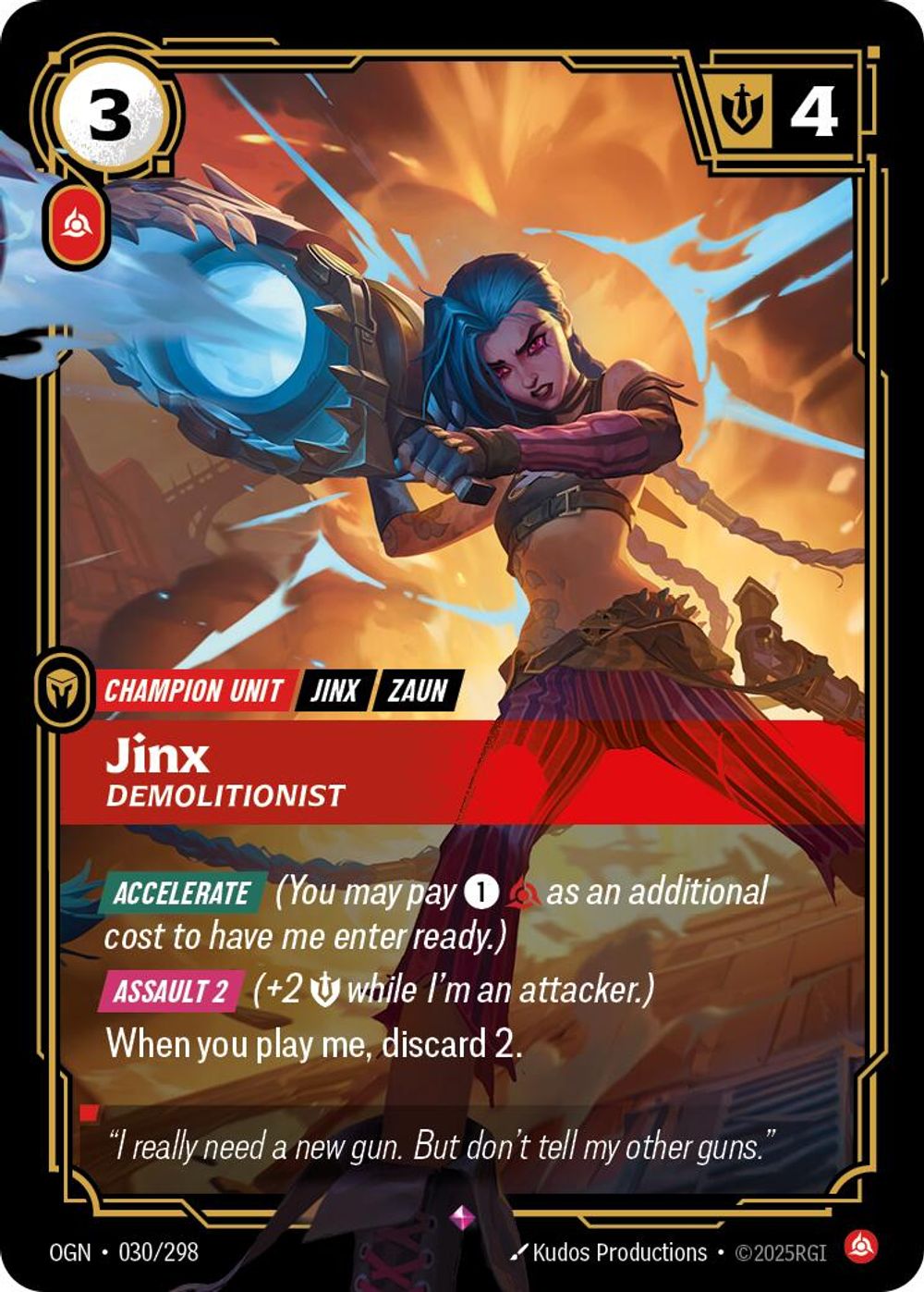 Jinx - Demolitionist — Origins
