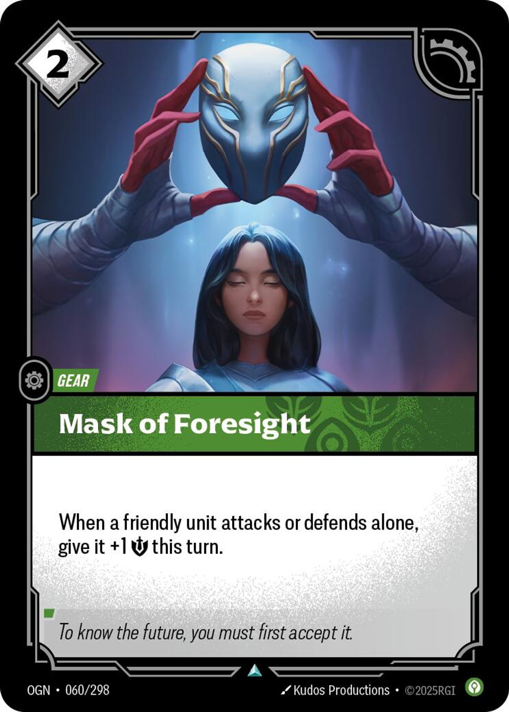 Mask of Foresight — Origins