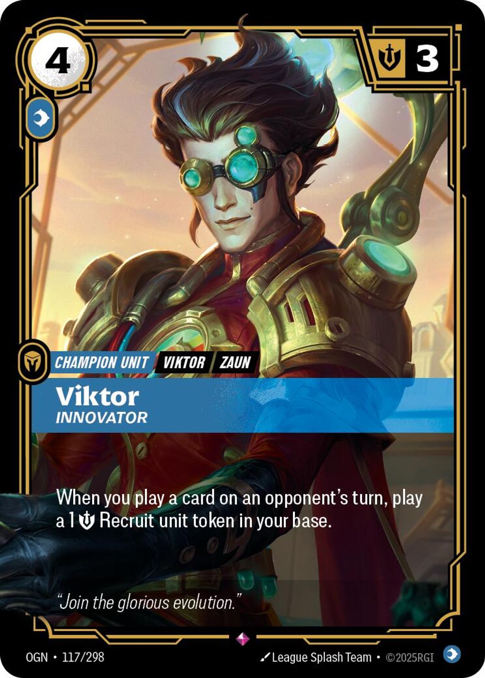 Viktor - Innovator — Origins