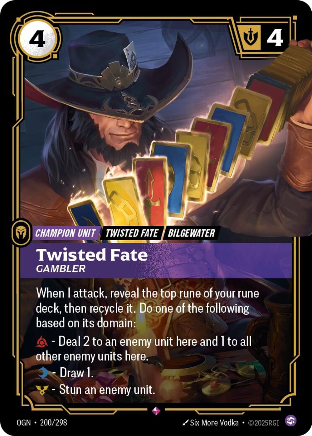 Twisted Fate - Gambler — Origins