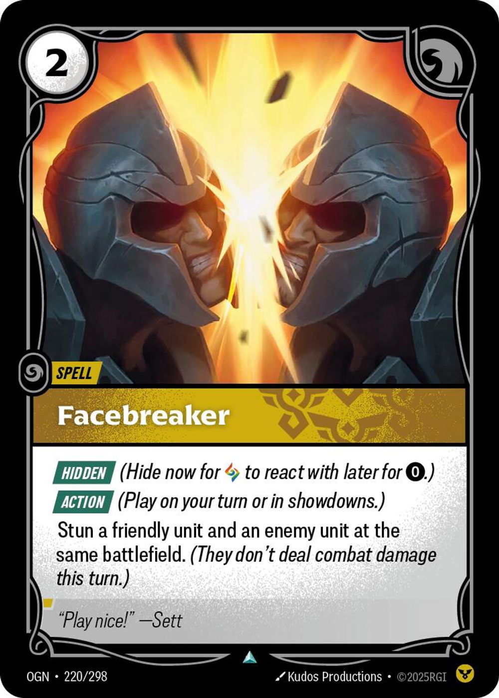 Facebreaker — Origins
