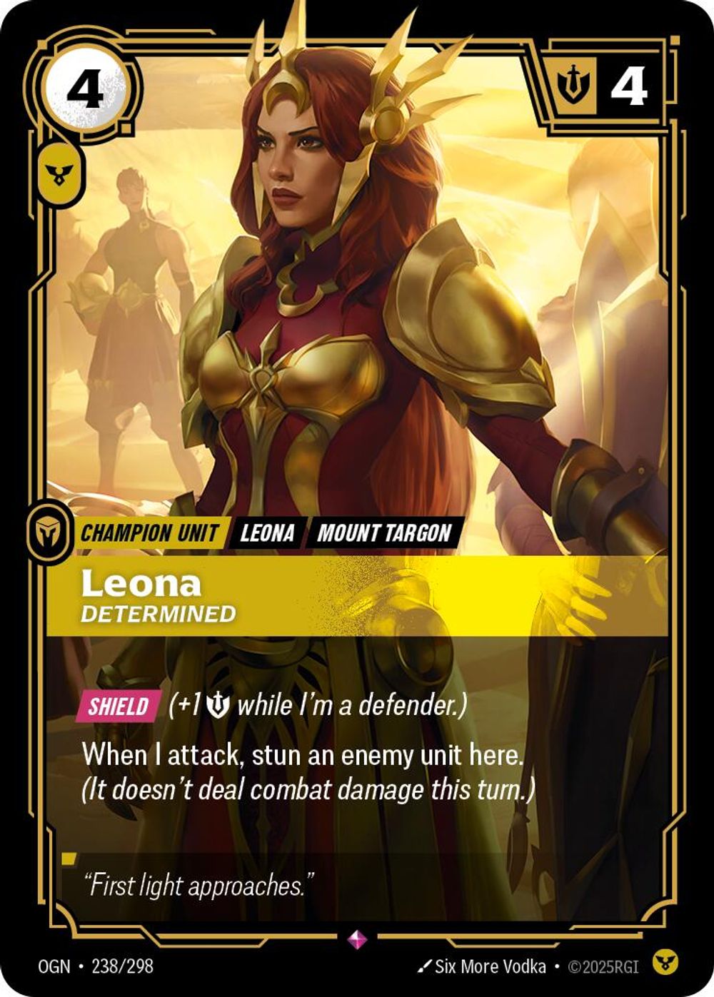 Leona - Determined — Origins
