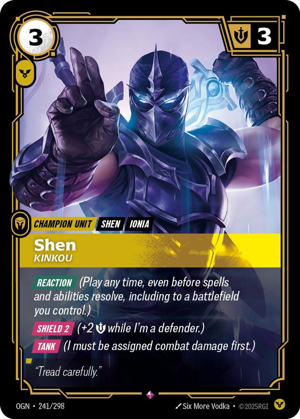 Shen - Kinkou — Origins