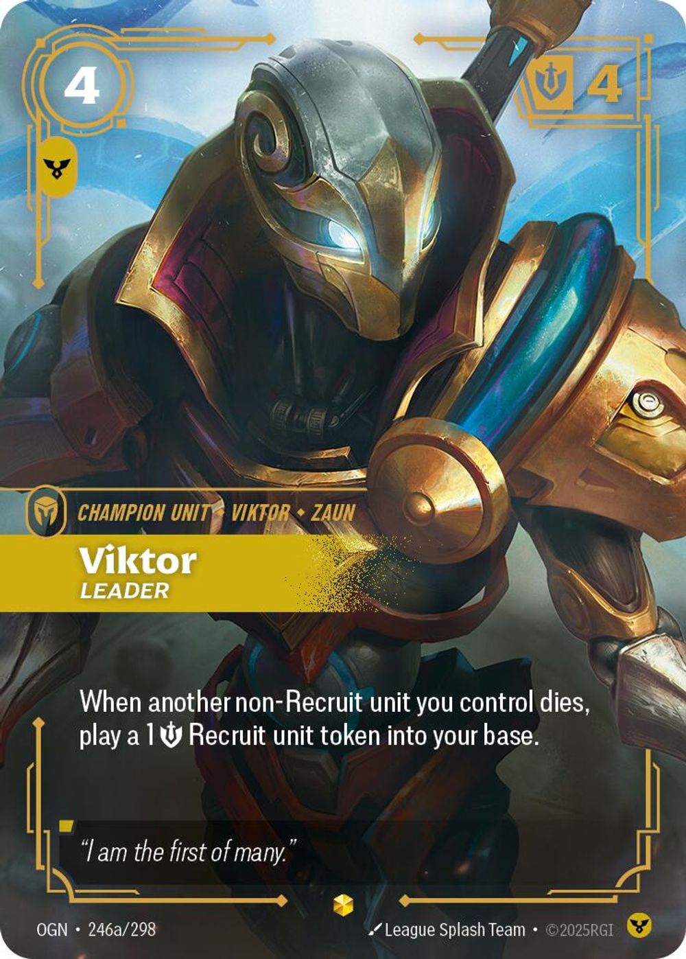 Viktor - Leader (Alternate Art) — Origins