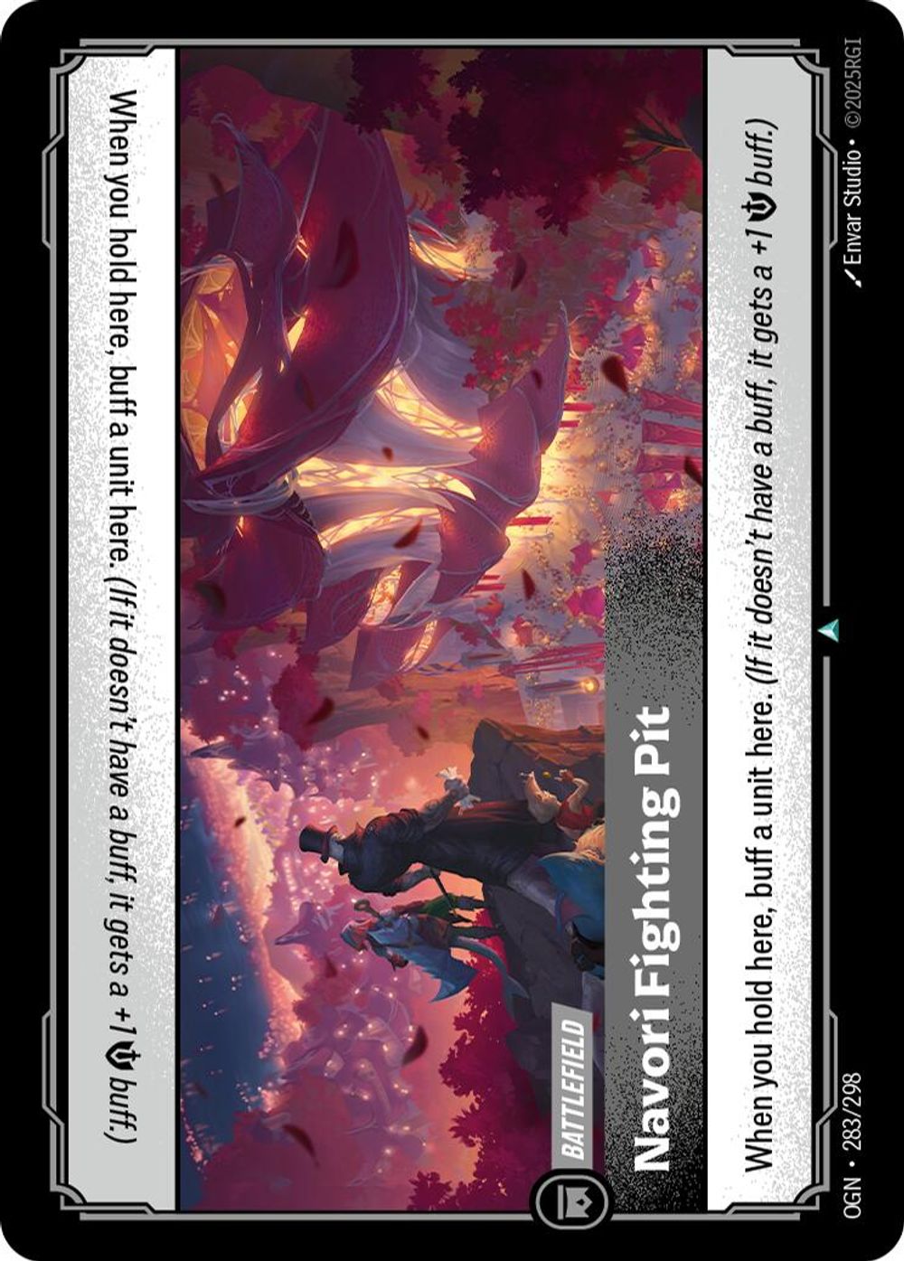 Navori Fighting Pit — Origins