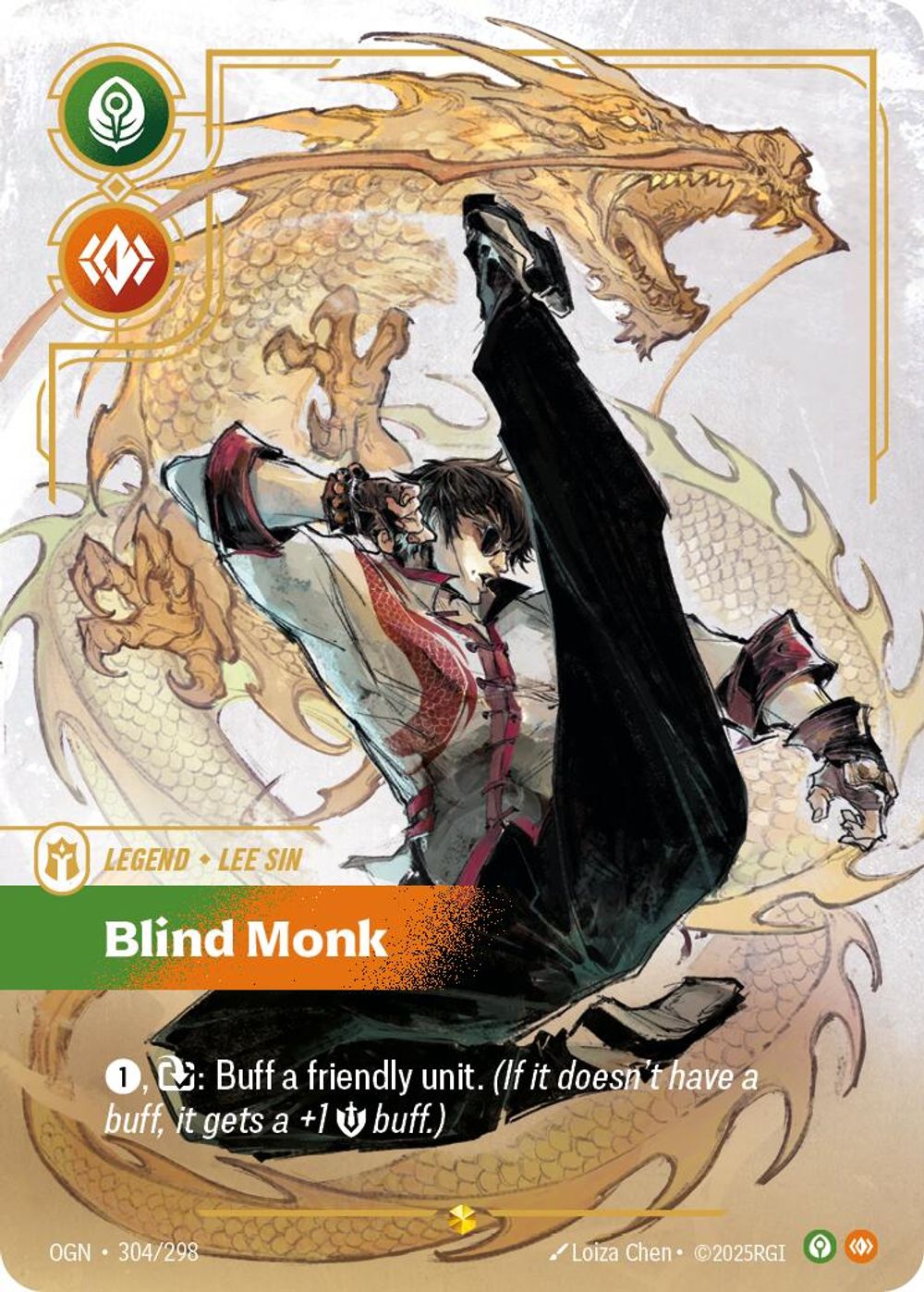 Lee Sin - Blind Monk (Overnumbered) — Origins