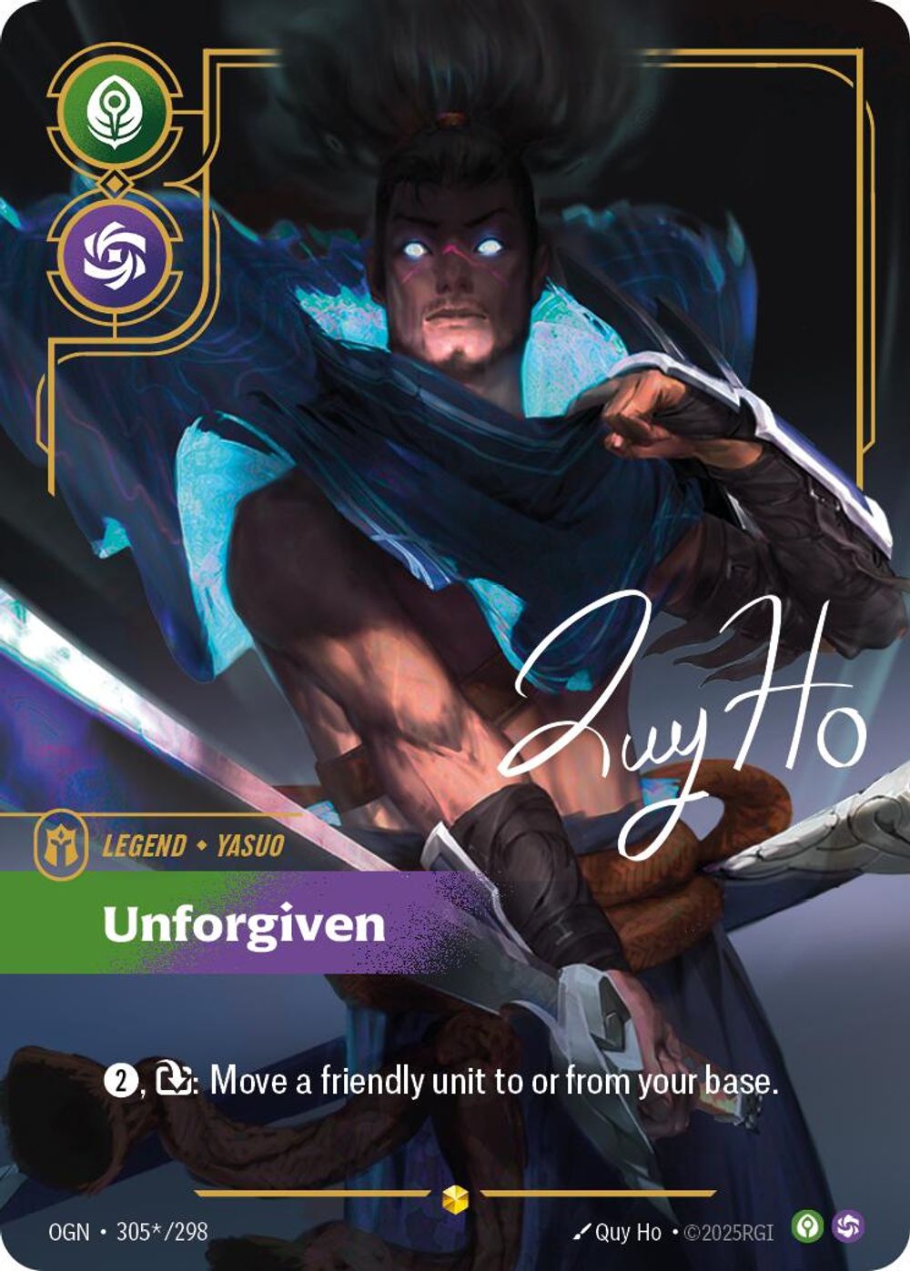Yasuo - Unforgiven (Signature) — Origins