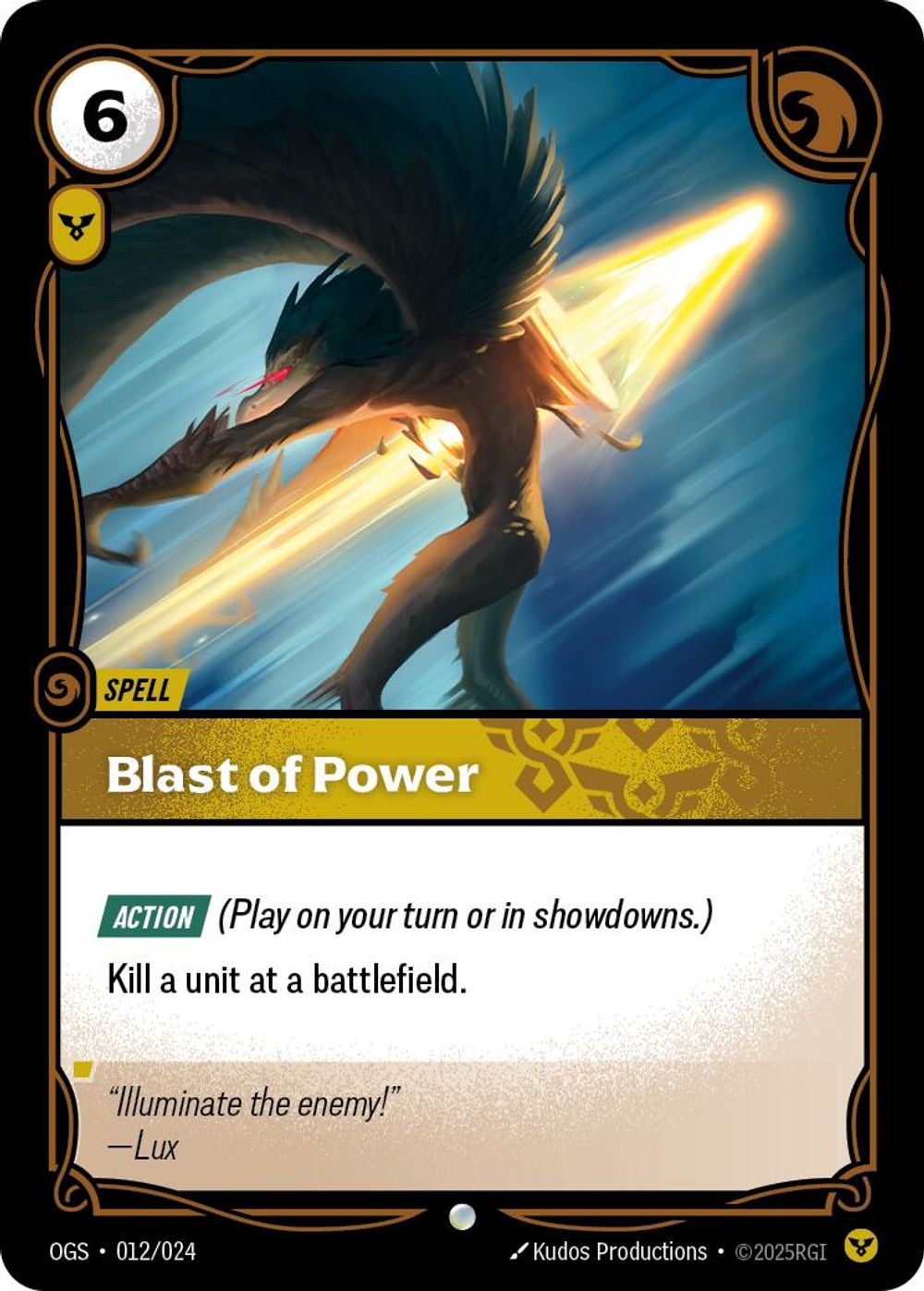Blast of Power — Origins: Proving Grounds