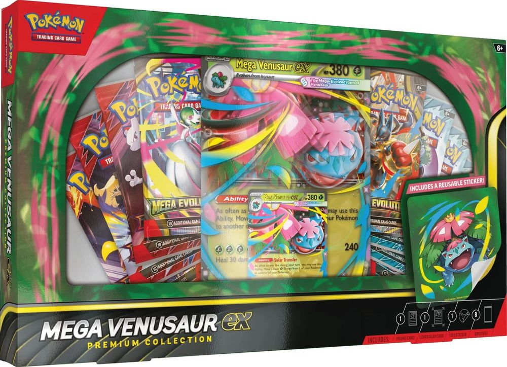 Mega Venusaur ex Premium Collection — Miscellaneous Cards & Products
