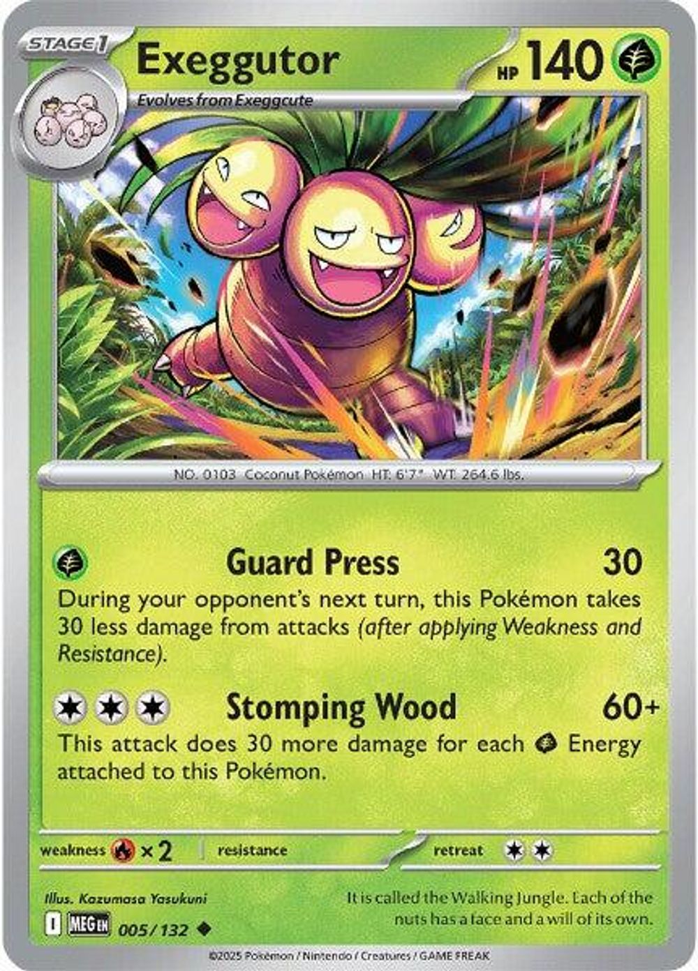 Exeggutor - 005/132 — ME01: Mega Evolution