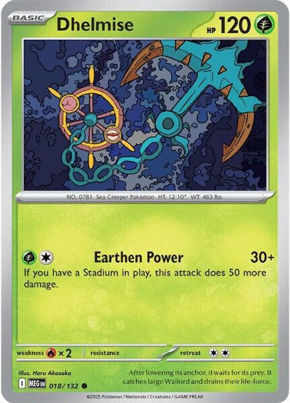 Dhelmise — ME01: Mega Evolution