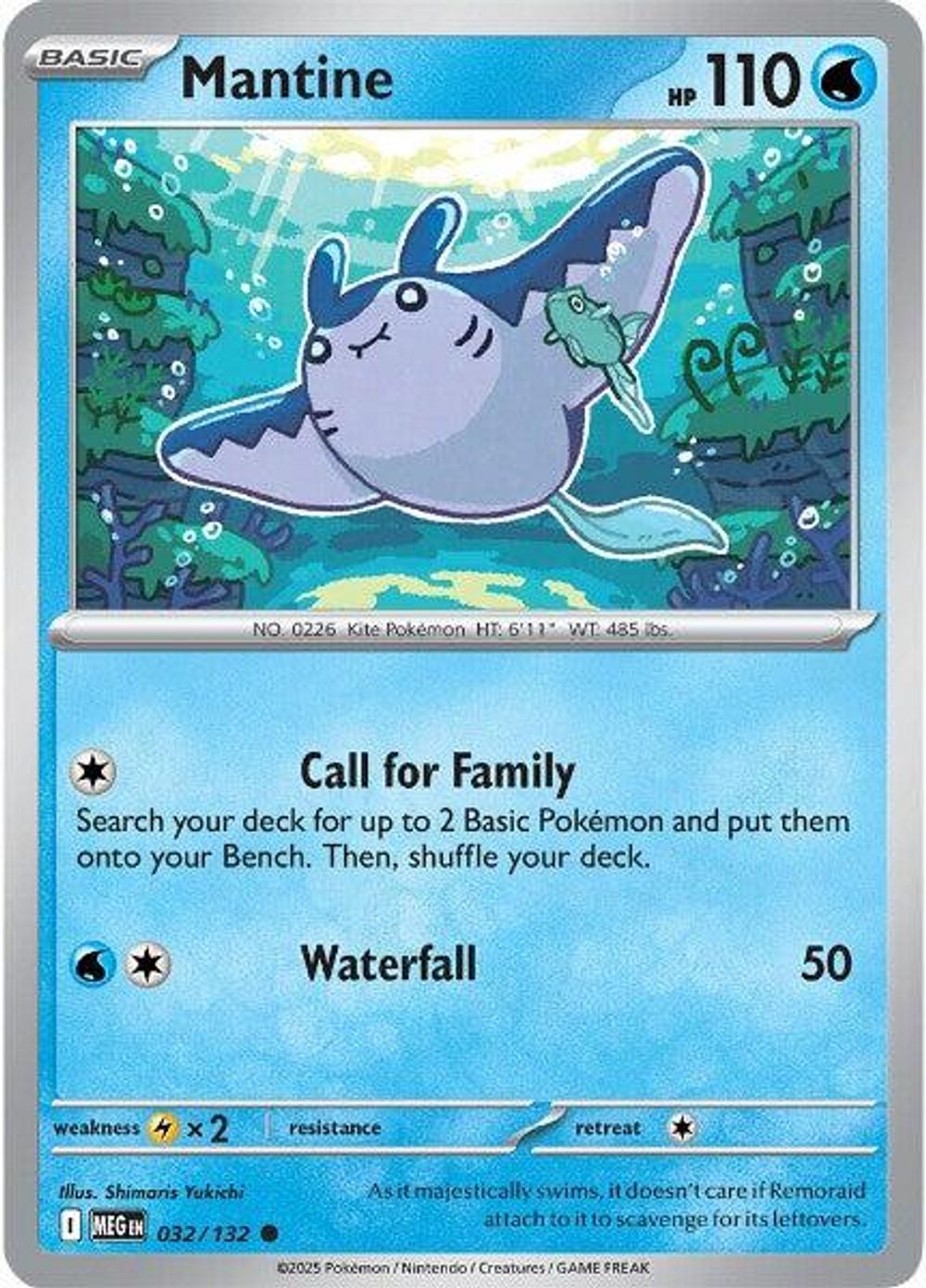 Mantine — ME01: Mega Evolution