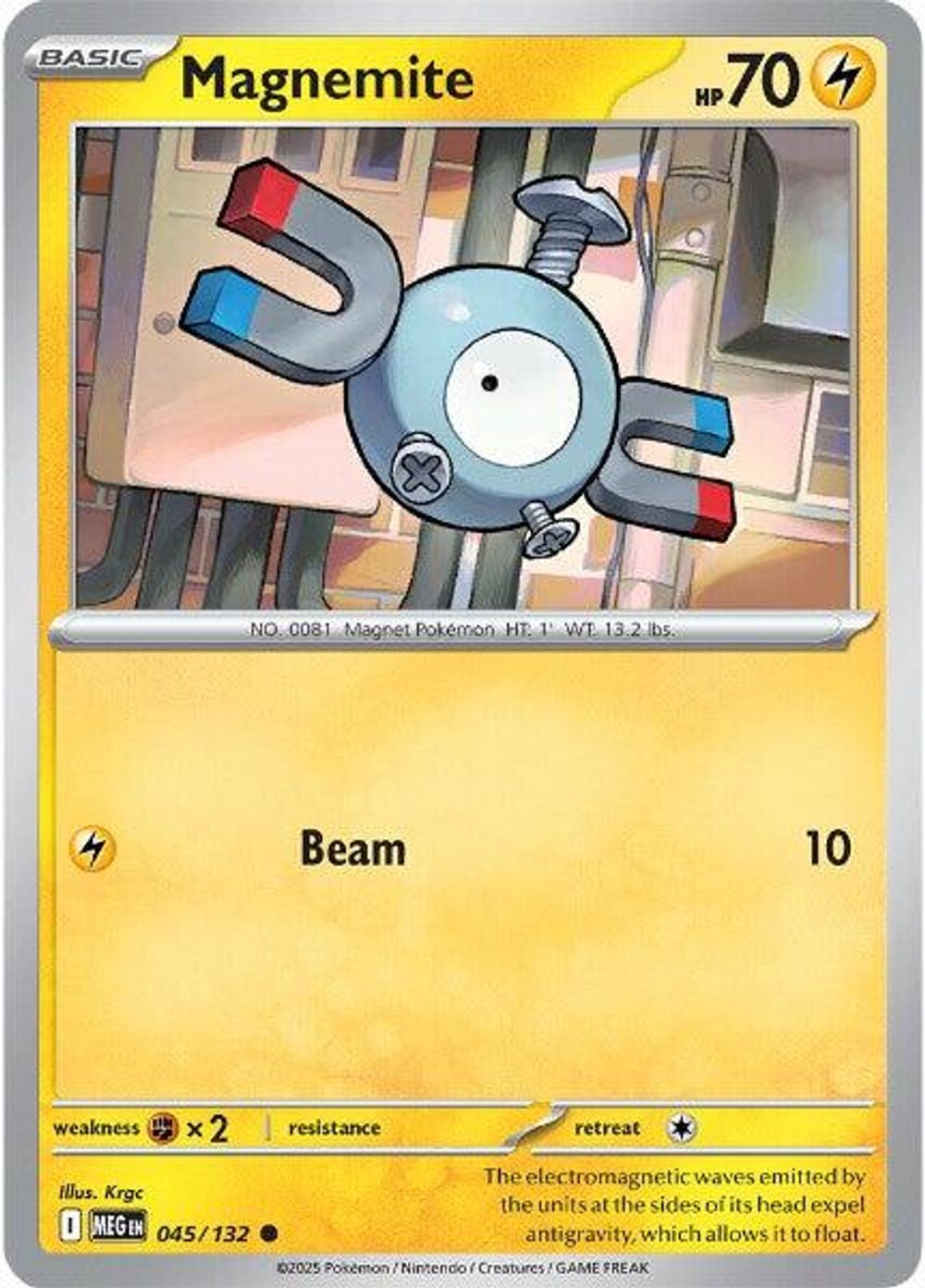 Magnemite — ME01: Mega Evolution
