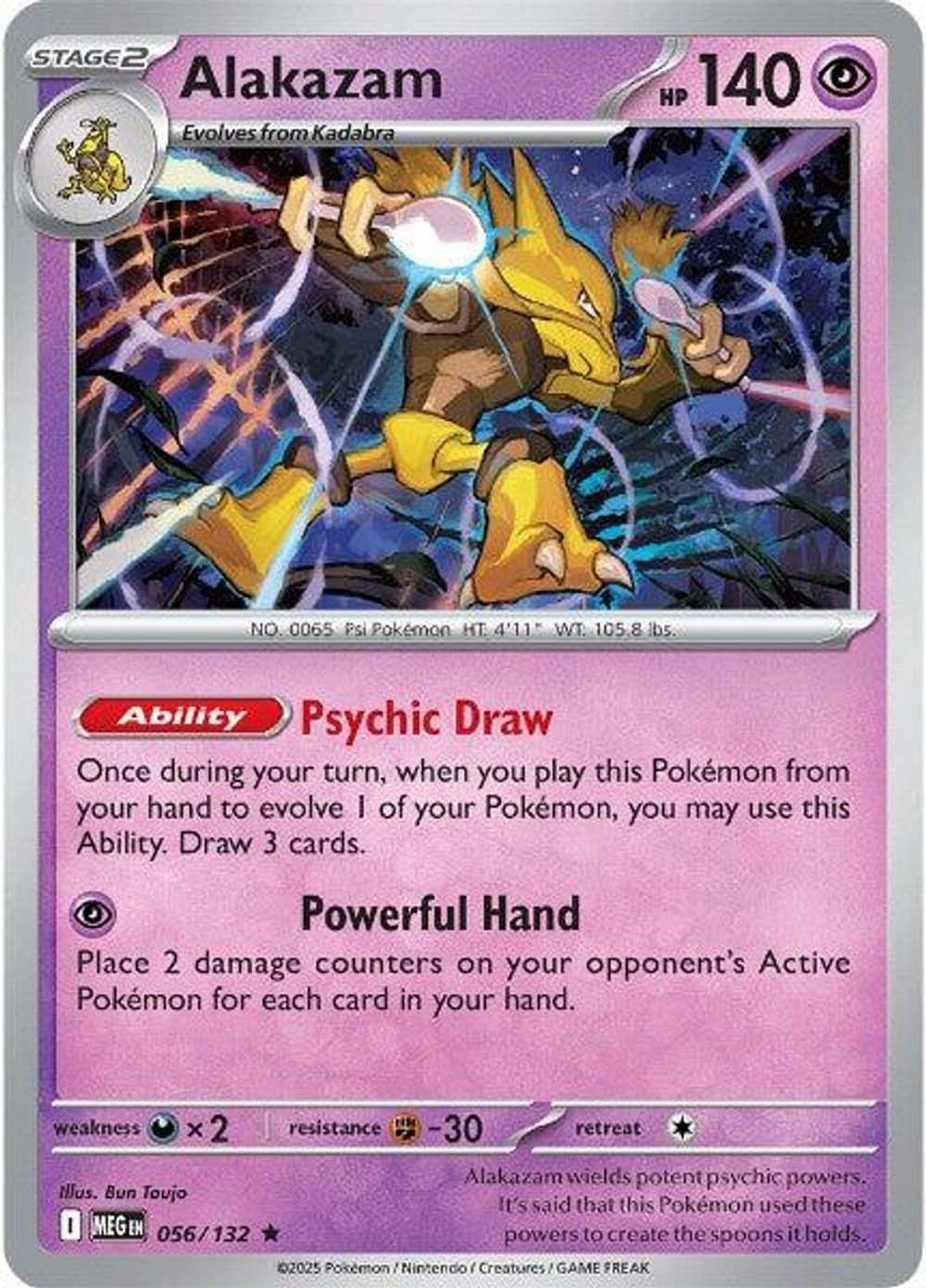 Alakazam — ME01: Mega Evolution