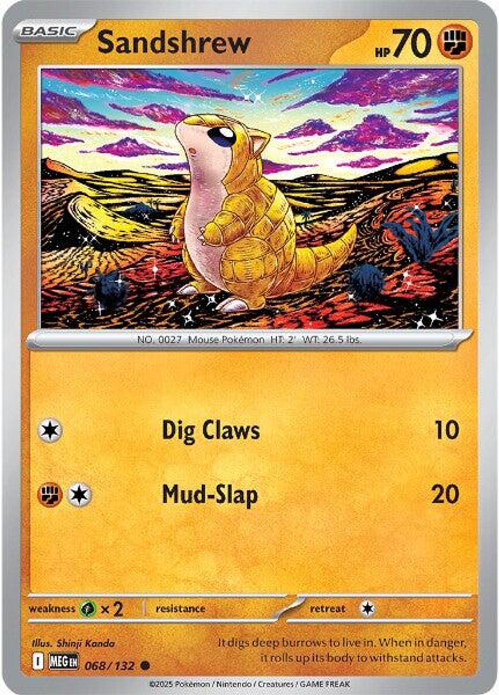 Sandshrew — ME01: Mega Evolution