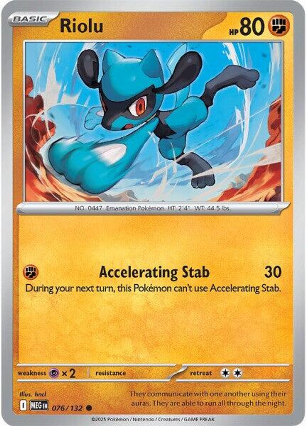Riolu — ME01: Mega Evolution