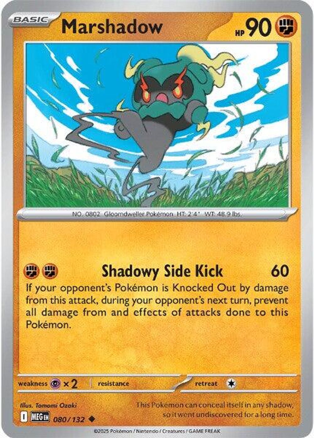 Marshadow - 080/132 — ME01: Mega Evolution