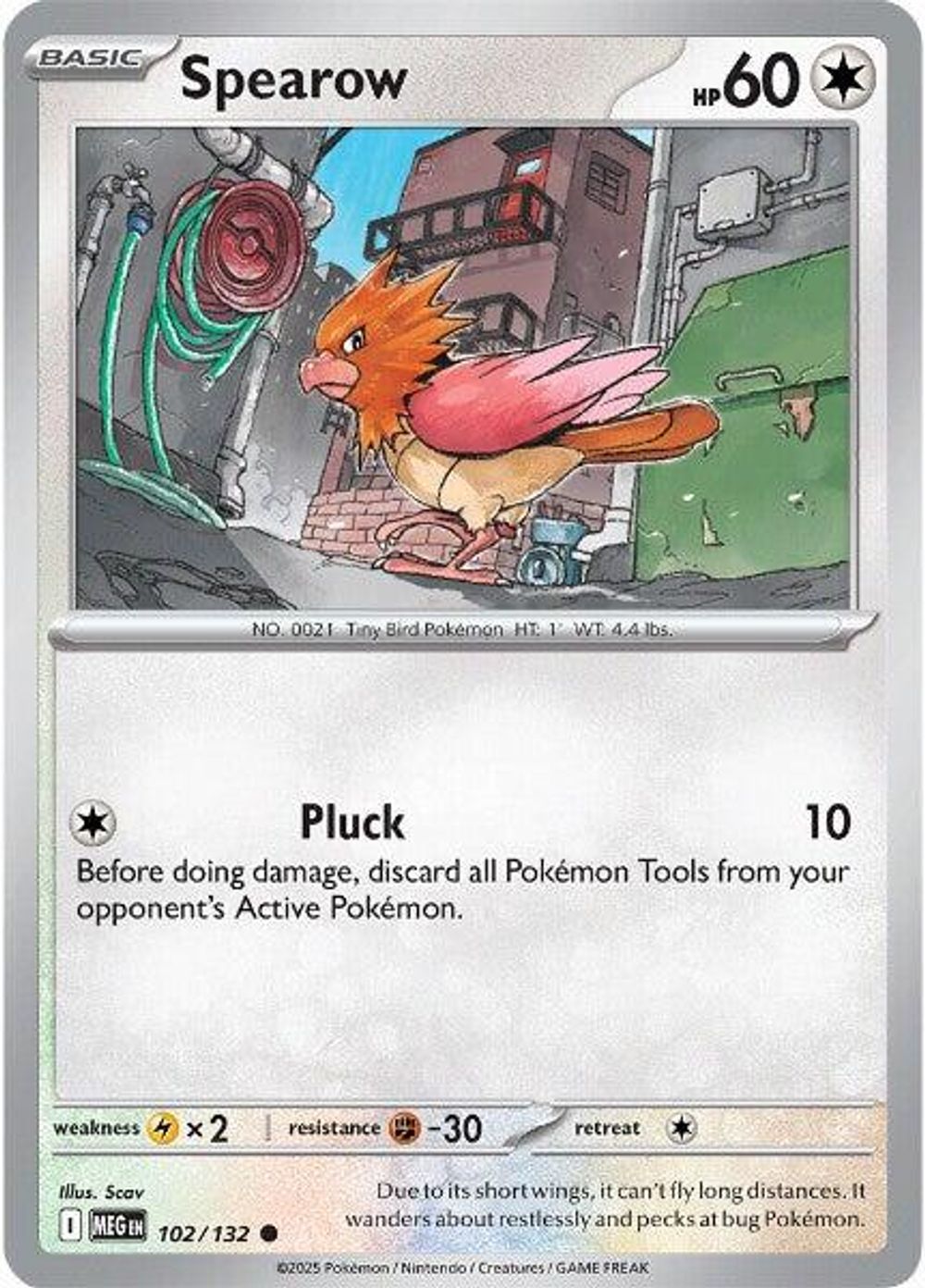 Spearow - 102/132 — ME01: Mega Evolution