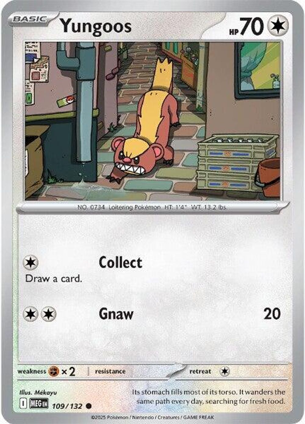 Yungoos — ME01: Mega Evolution