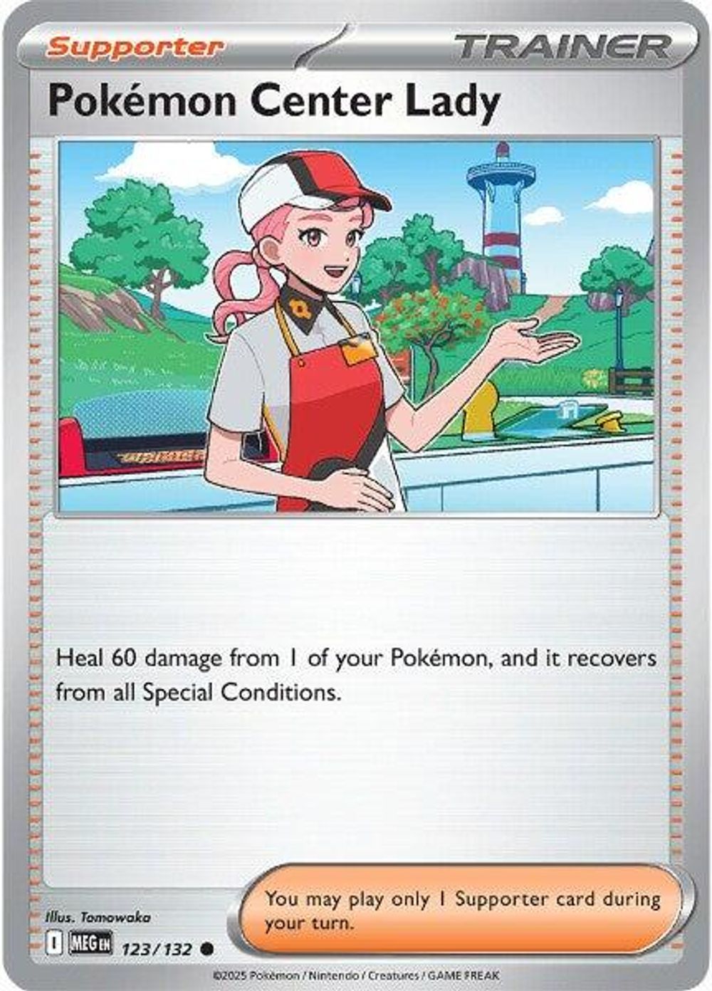 Pokemon Center Lady — ME01: Mega Evolution