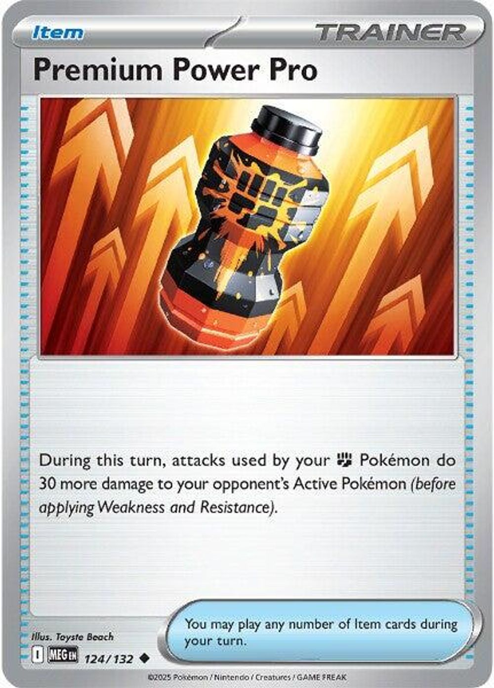 Premium Power Pro - 124/132 — ME01: Mega Evolution