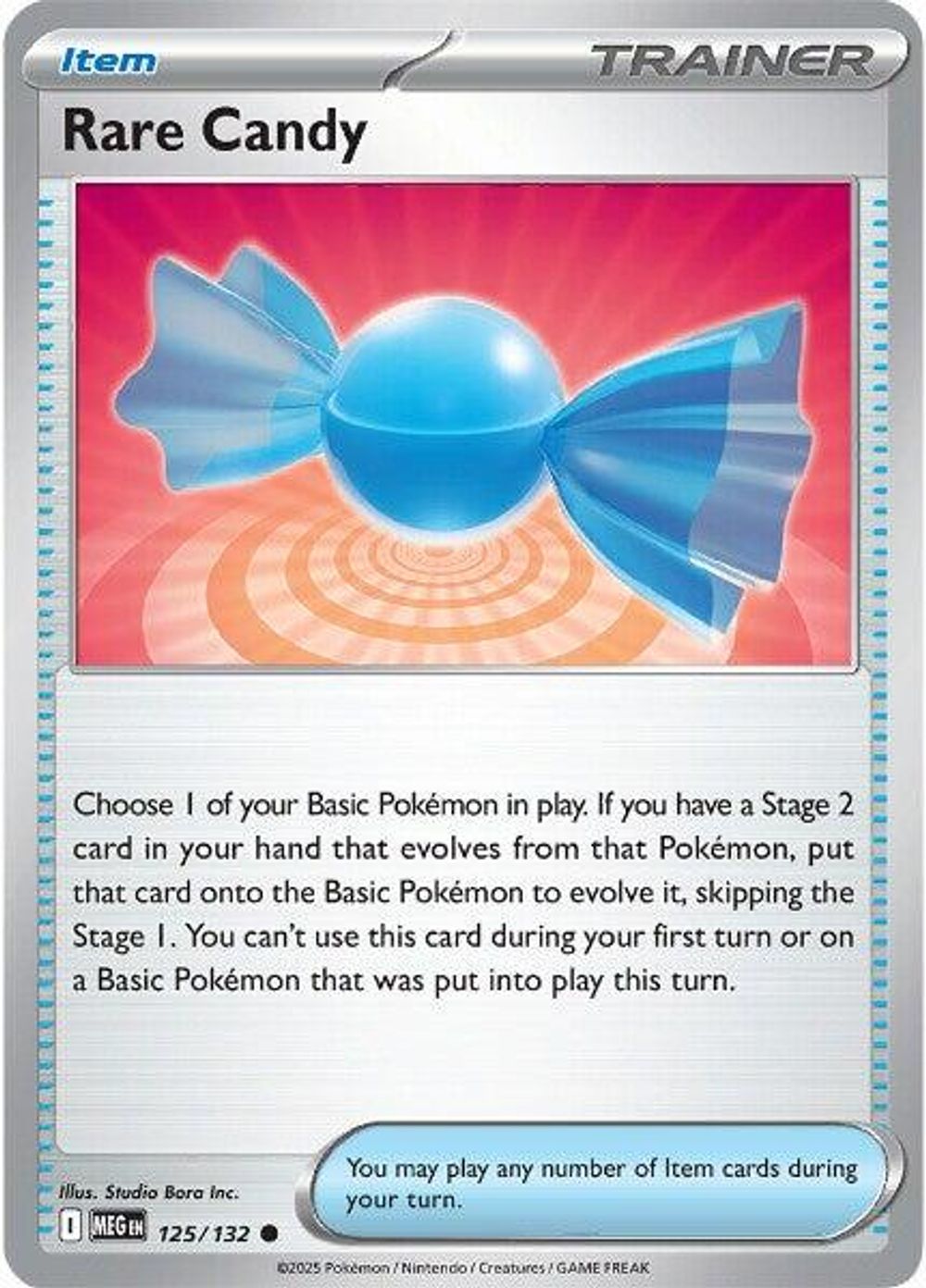 Rare Candy - 125/132 — ME01: Mega Evolution