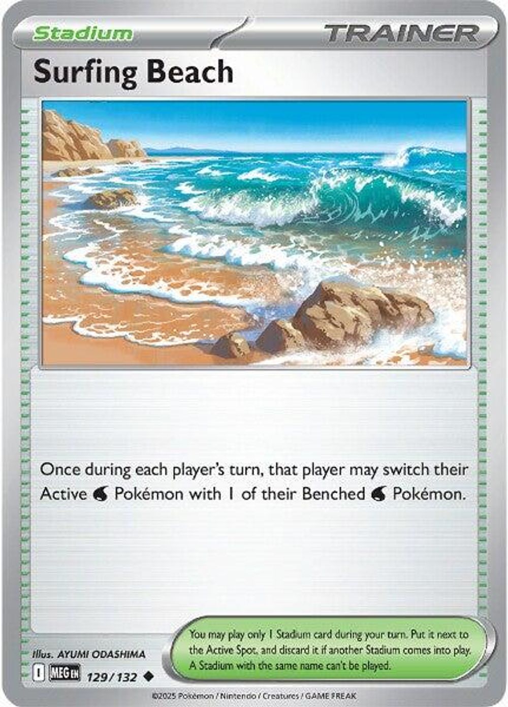 Surfing Beach — ME01: Mega Evolution