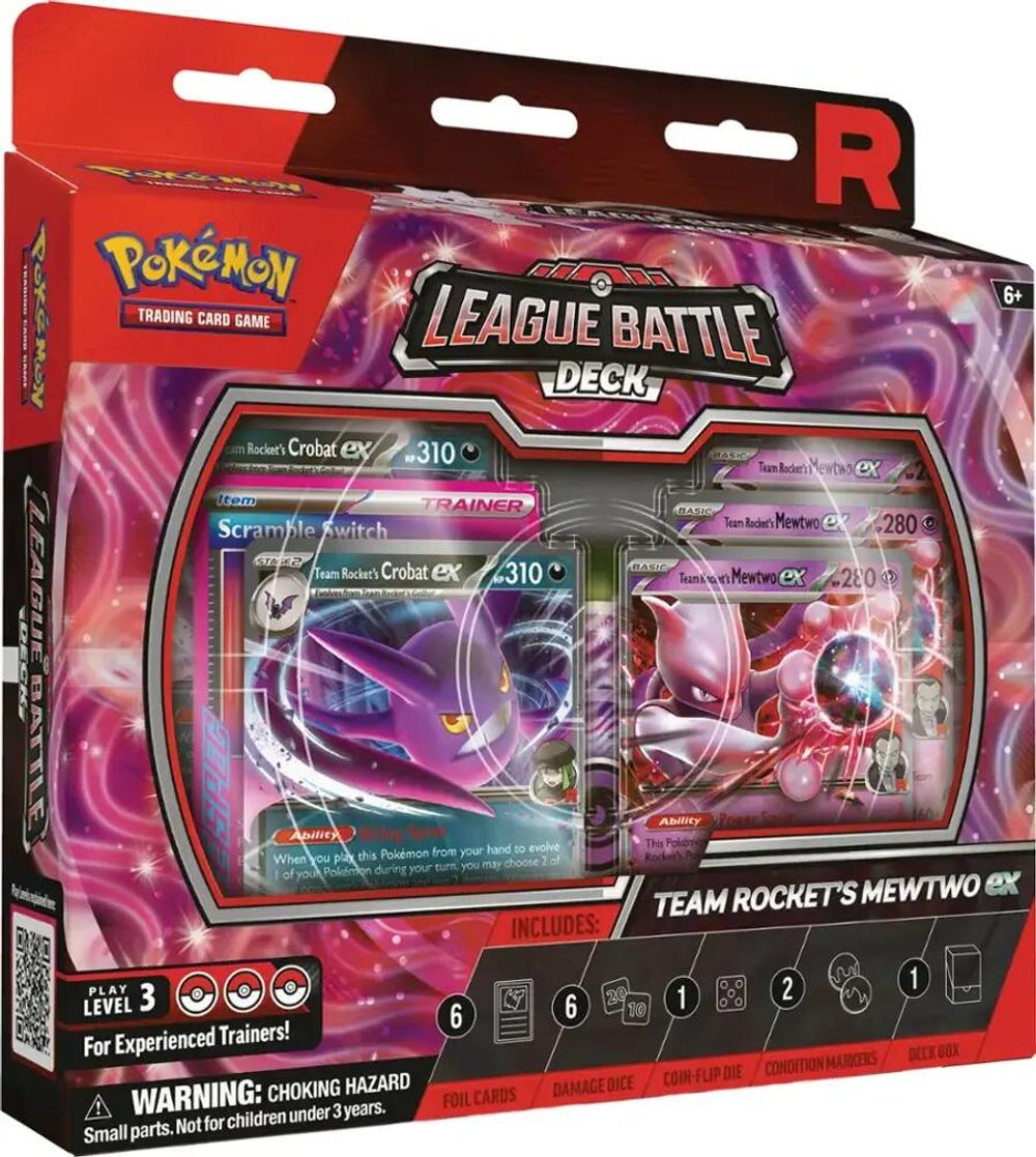 League Battle Deck [Team Rocket's Mewtwo ex] — Miscellaneous Cards & Products