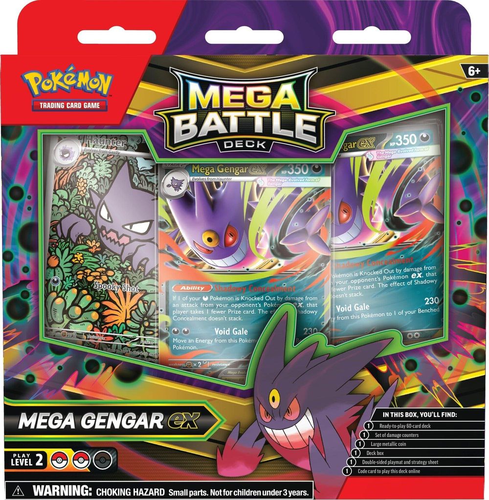 Mega Battle Deck (Mega Gengar ex) — Miscellaneous Cards & Products