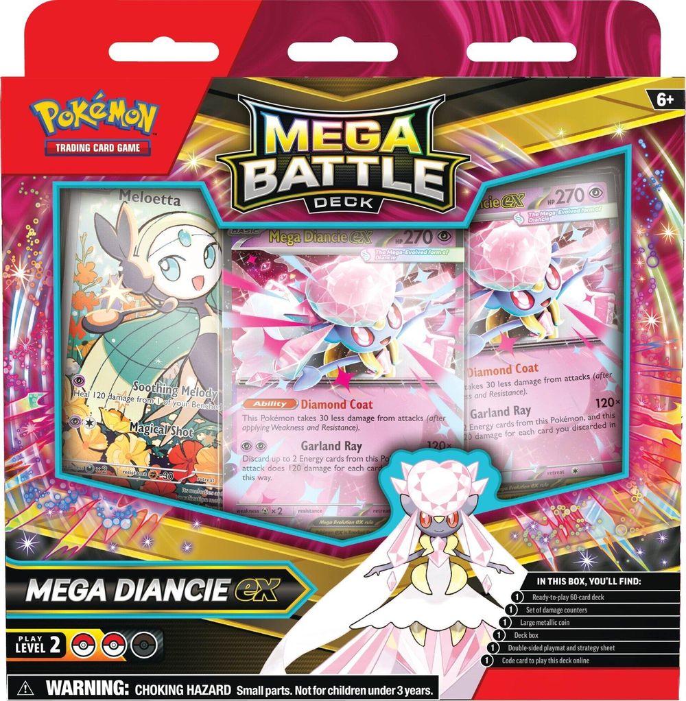 Mega Battle Deck (Mega Diancie ex) — Miscellaneous Cards & Products