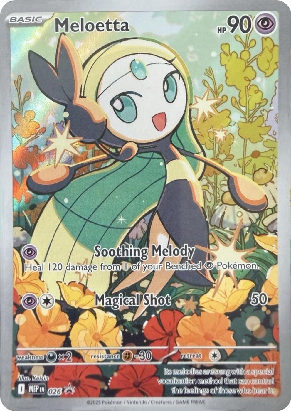 Meloetta - 026 — ME: Mega Evolution Promo
