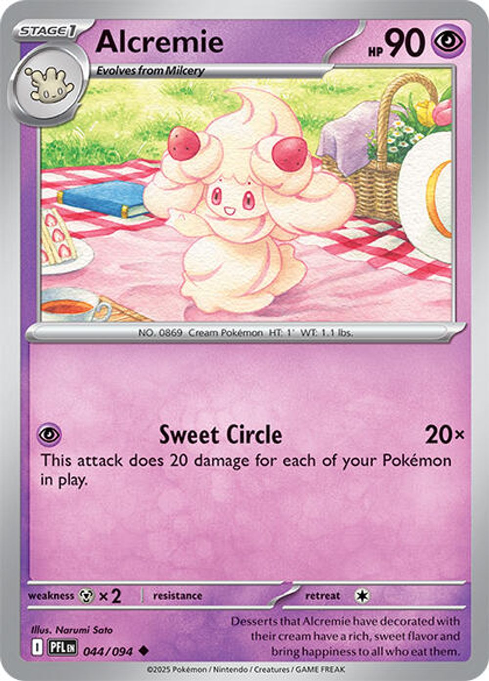 Alcremie — ME02: Phantasmal Flames