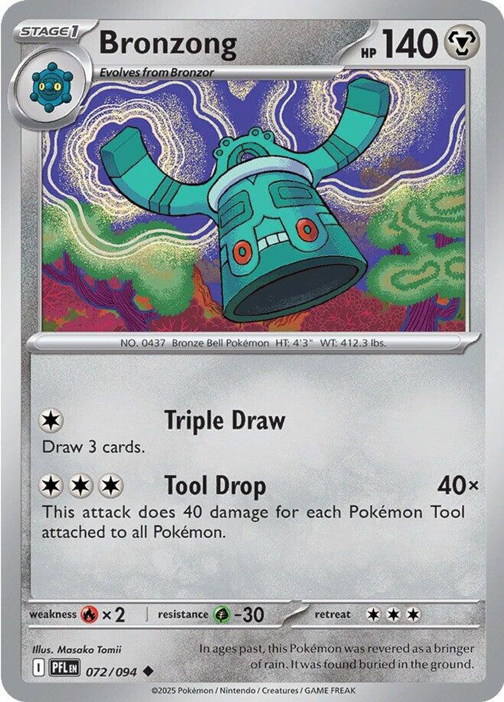 Bronzong — ME02: Phantasmal Flames