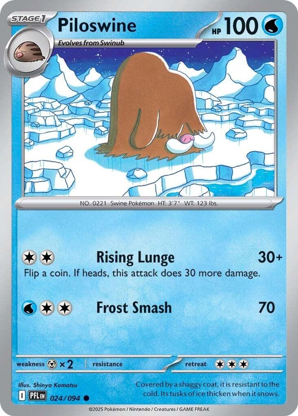 Piloswine — ME02: Phantasmal Flames