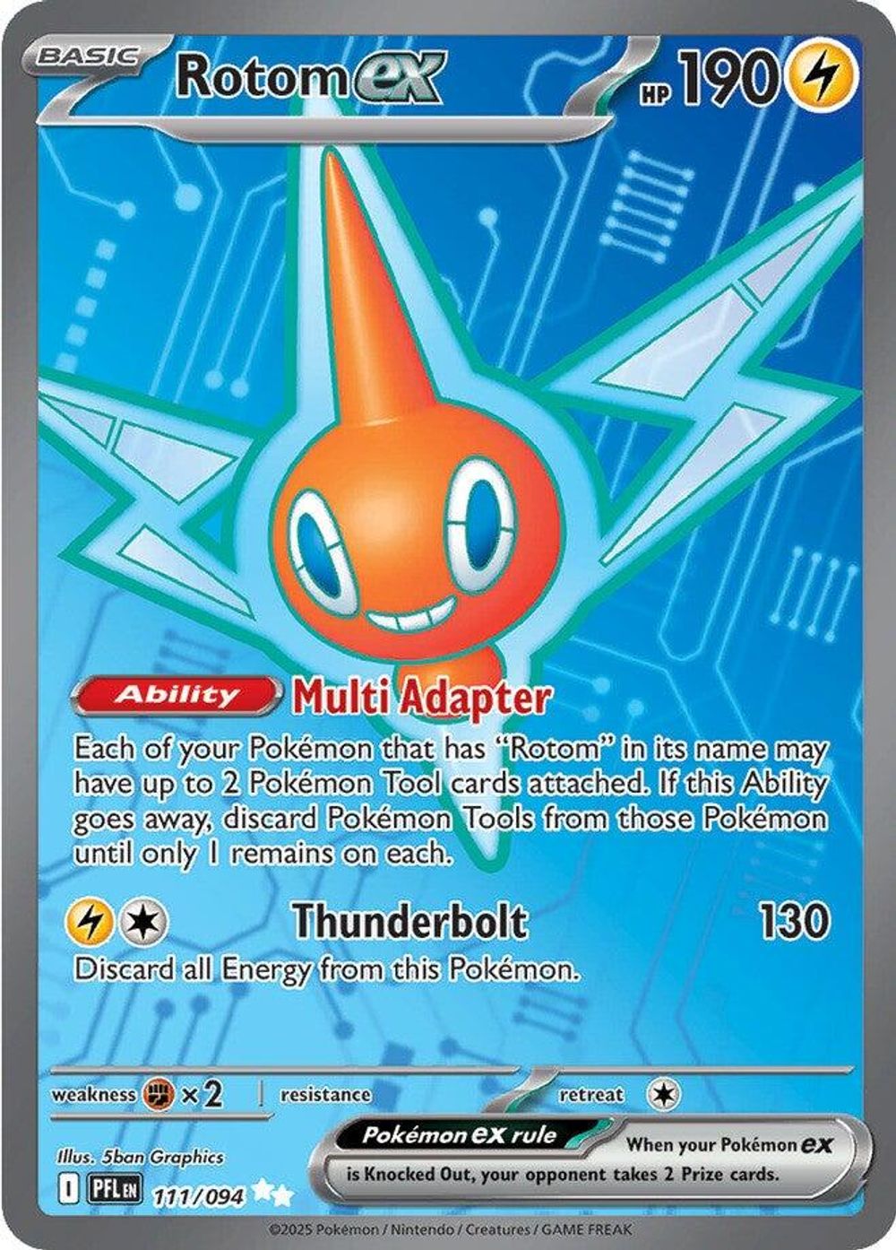 Rotom ex - 111/094 — ME02: Phantasmal Flames