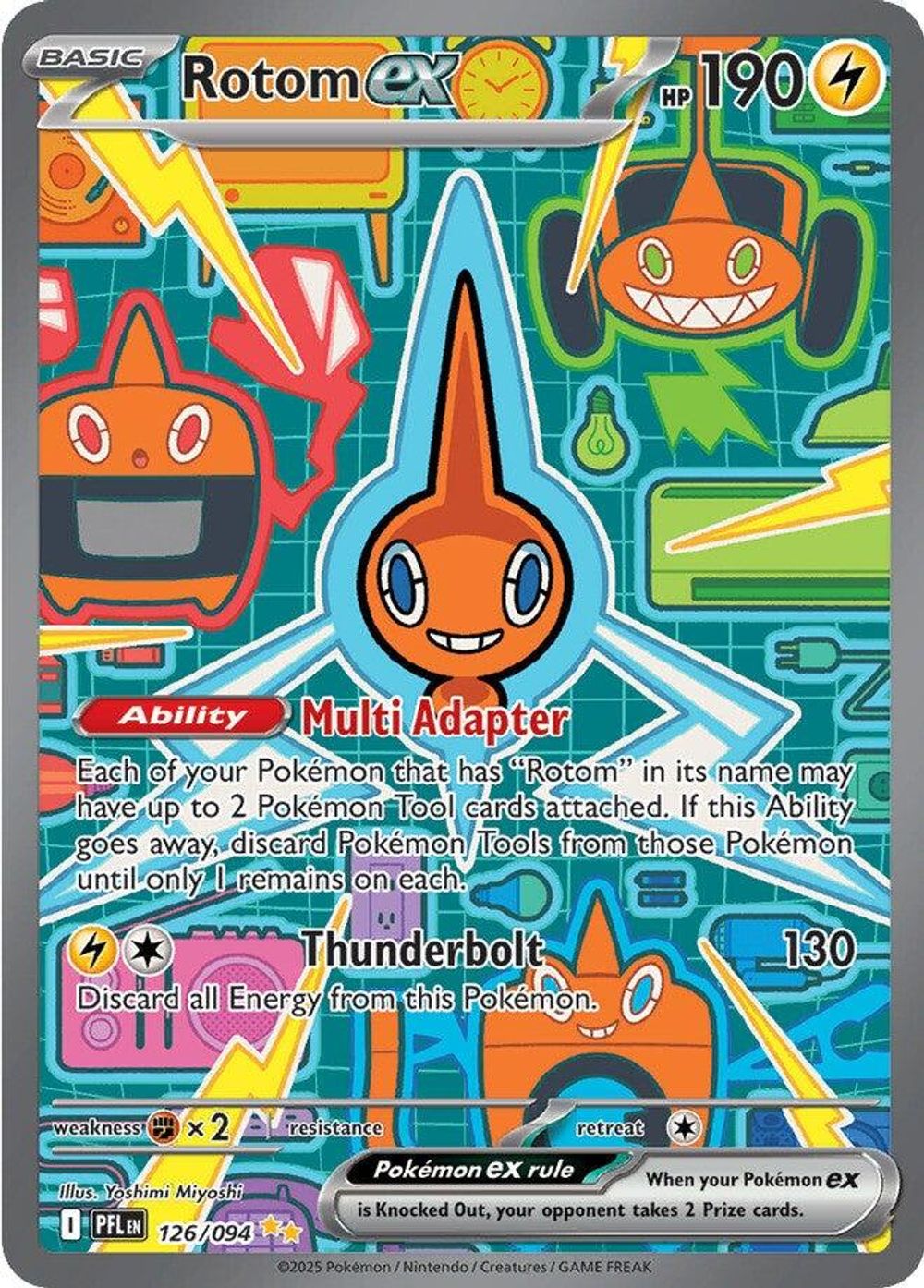 Rotom ex - 126/094 — ME02: Phantasmal Flames