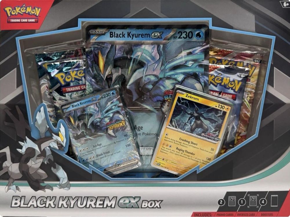 Black Kyurem ex Box — Miscellaneous Cards & Products