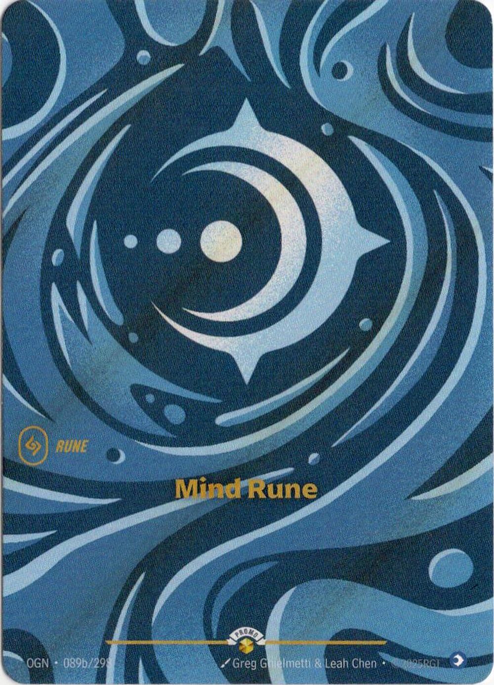 Mind Rune — Riftbound Organized Play Promotional Cards