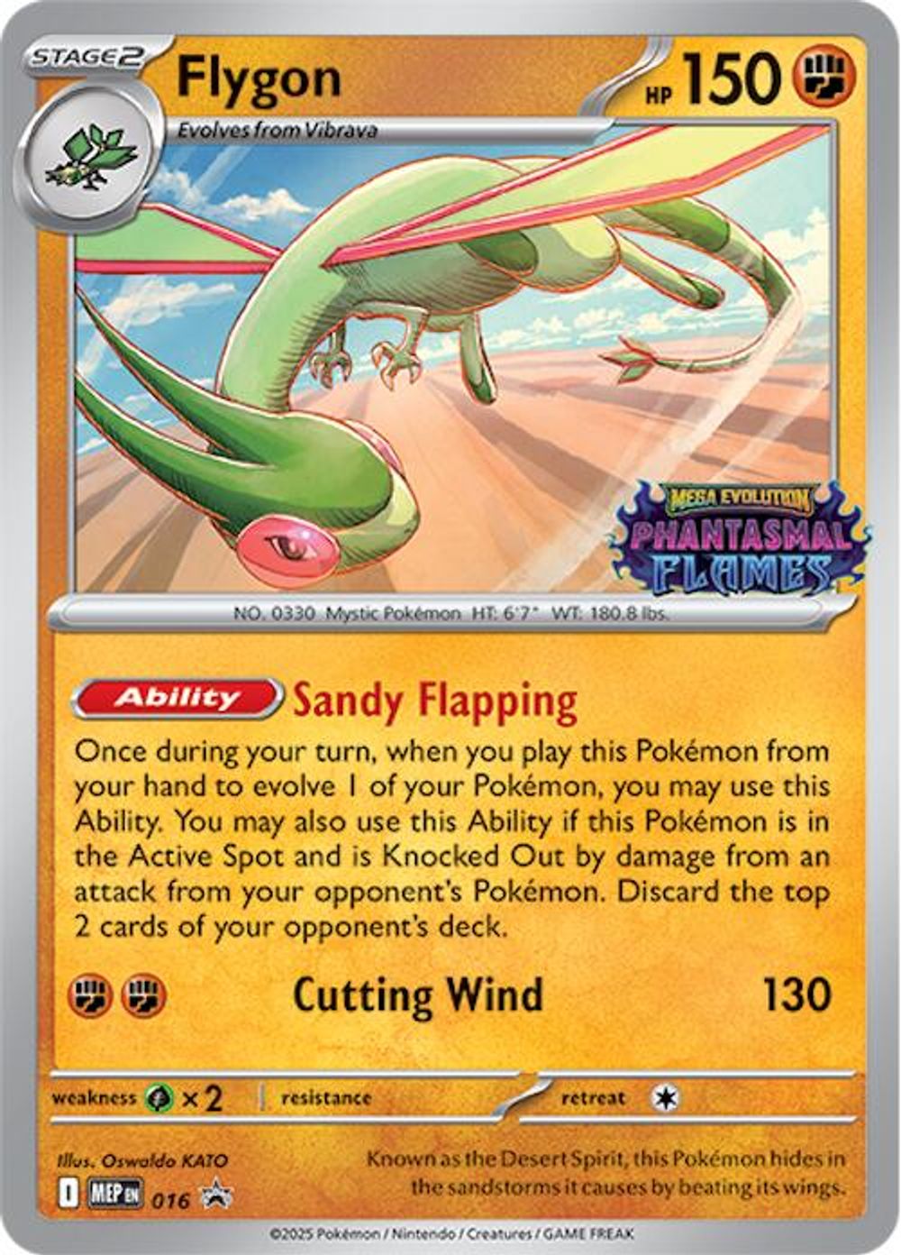 Flygon (Prerelease) — ME: Mega Evolution Promo