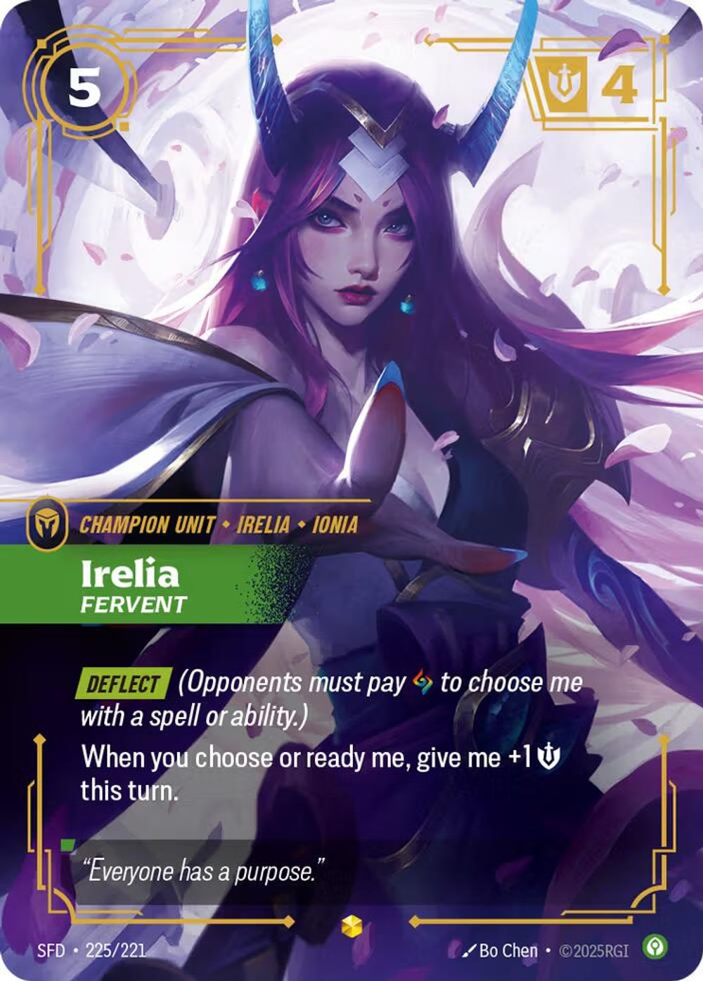 Irelia - Fervent (Overnumbered) — Spiritforged