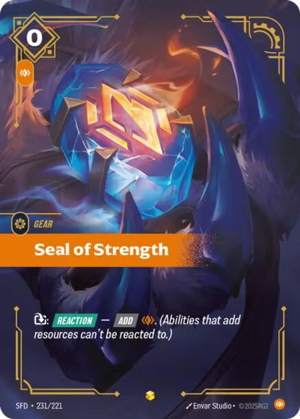 Seal of Strength (Overnumbered) — Spiritforged