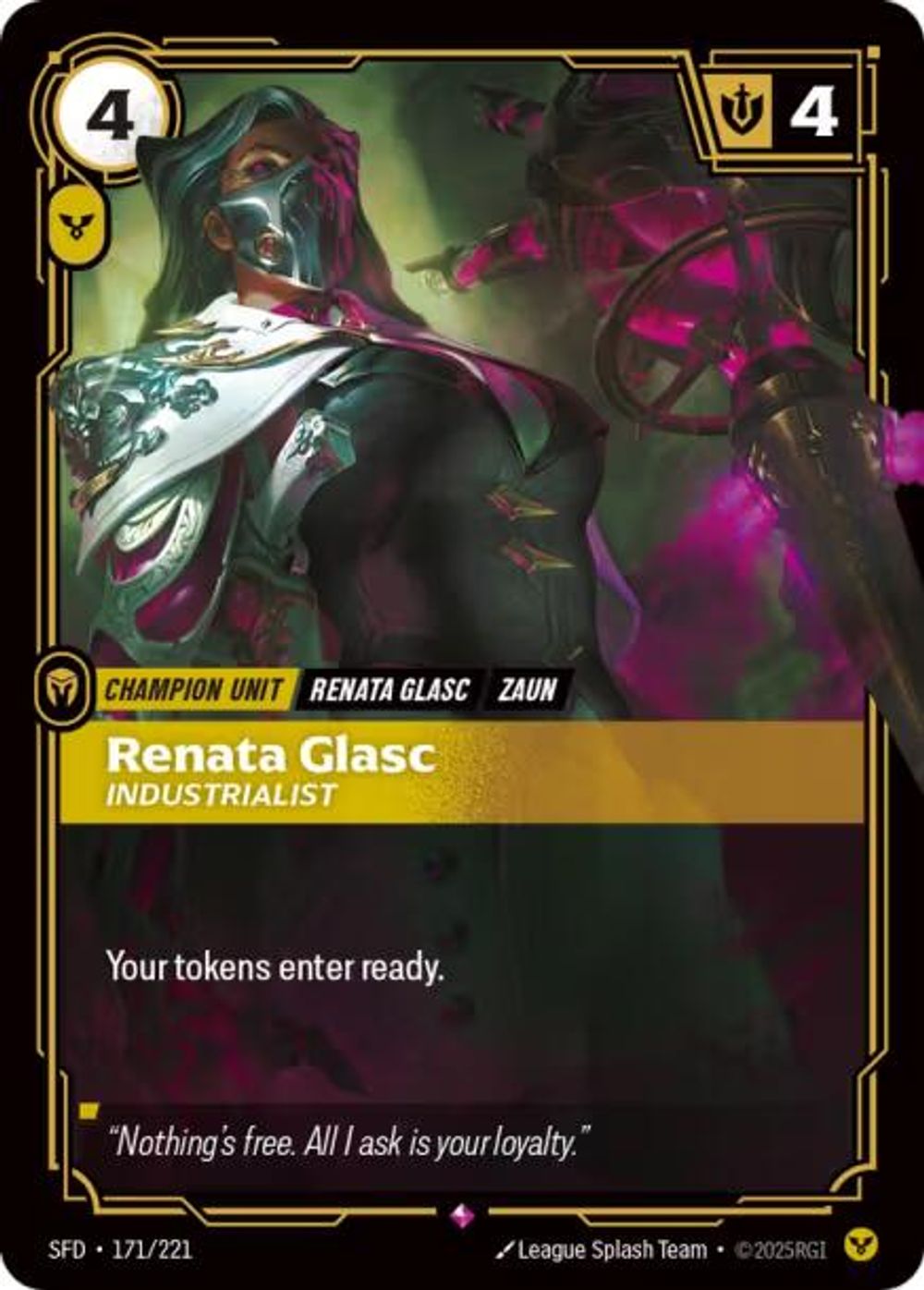 Renata Glasc - Industrialist — Spiritforged