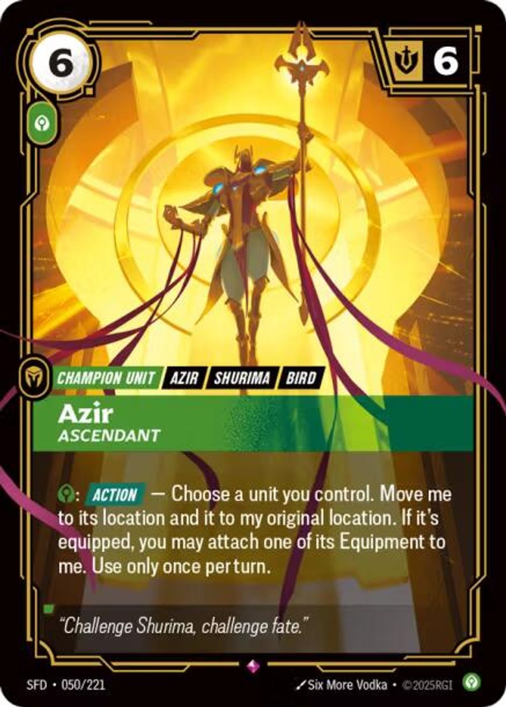 Azir - Ascendant — Spiritforged