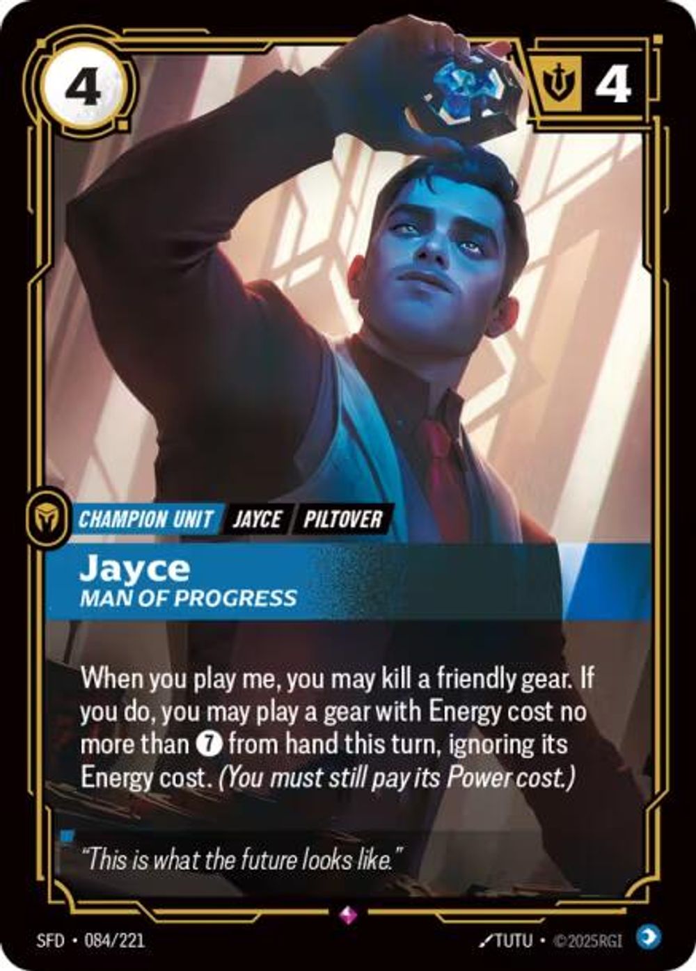 Jayce - Man of Progress — Spiritforged