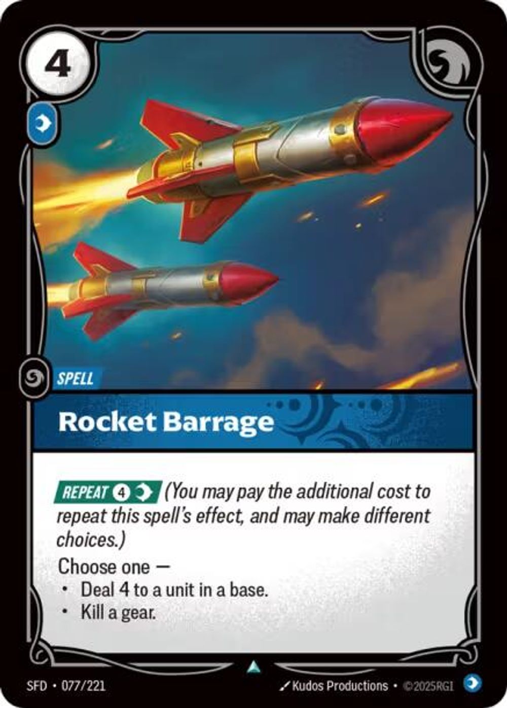 Rocket Barrage — Spiritforged