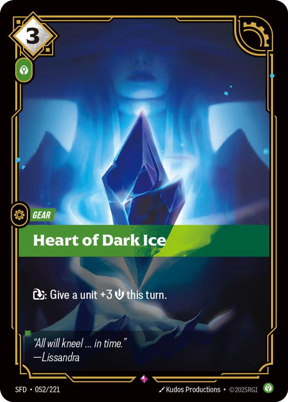Heart of Dark Ice — Spiritforged