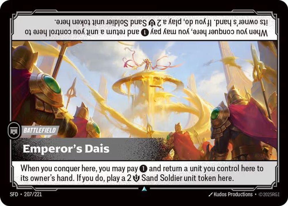Emperor's Dais — Spiritforged